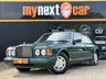 USED 1996 K BENTLEY BROOKLANDS 6.8 Saloon 4dr Petrol Automatic (409 g/km, 300 bhp) Sherwood Green, has subsequently invested a further &Acirc;&pound;12,000 in the last year, including new springs, new tyres and a battery,Further enhanced by the addition of LED headlights incorporating daytime running lights (original Halogen lamps included) and parking sensors,31,468 miles indicated, supported by its original stamped service book and book pack with 14 service stamps present,The Sherwood Green coachwork was professionally polished last y