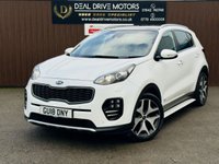 USED 2018 18 KIA SPORTAGE 2.0 CRDi GT-Line S SUV 5dr Diesel Auto AWD Euro 6 (182 bhp) AppleCarPlay+RearCam+FSH+DAB