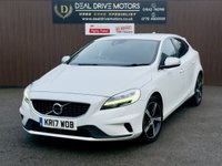 USED 2017 17 VOLVO V40 2.0 D3 R-Design Nav Plus Hatchback 5dr Diesel Manual Euro 6 (s/s) (150 ps) HeatedSeats DAB SATNAV FSH