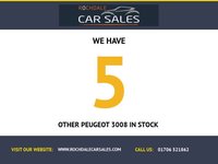 USED 2018 59 PEUGEOT 3008 1.6 BlueHDi GT Line SUV 5dr Diesel Manual Euro 6 (s/s) (120 ps) A nice clean example of this Euro 6 Ulez compliant family 5 d Suv finished in Pearlescent White complimented with 18" Diamond cut alloys .This vehicle comes with full service history and is equipped with front and rear parking sensors with reverse camera ,touch screen satellite navigation ,Voice control system ,cruise control and speed limiter ,part leather trim ,auto lights and wipers ,power folding mirrors ,Apple car play ,Android auto .Mirror link ,plus all the usual refinements and safety fe