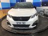 USED 2018 59 PEUGEOT 3008 1.6 BlueHDi GT Line SUV 5dr Diesel Manual Euro 6 (s/s) (120 ps) A nice clean example of this Euro 6 Ulez compliant family 5 d Suv finished in Pearlescent White complimented with 18" Diamond cut alloys .This vehicle comes with full service history and is equipped with front and rear parking sensors with reverse camera ,touch screen satellite navigation ,Voice control system ,cruise control and speed limiter ,part leather trim ,auto lights and wipers ,power folding mirrors ,Apple car play ,Android auto .Mirror link ,plus all the usual refinements and safety fe