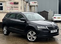 USED 2018 18 SKODA KAROQ 1.6 TDI SE L SUV 5dr Diesel Manual Euro 6 (s/s) (115 ps) - APPLE CAR PLAY - SAT NAV - HEATED FRONT SEATS - REVERSE CAMERA - P/SENSORS - BLUETOOTH - CRUISE - 2 OWNERS
