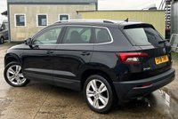 USED 2018 18 SKODA KAROQ 1.6 TDI SE L SUV 5dr Diesel Manual Euro 6 (s/s) (115 ps) - APPLE CAR PLAY - SAT NAV - HEATED FRONT SEATS - REVERSE CAMERA - P/SENSORS - BLUETOOTH - CRUISE - 2 OWNERS