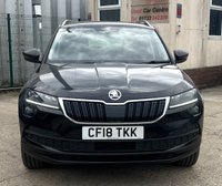 USED 2018 18 SKODA KAROQ 1.6 TDI SE L SUV 5dr Diesel Manual Euro 6 (s/s) (115 ps) - APPLE CAR PLAY - SAT NAV - HEATED FRONT SEATS - REVERSE CAMERA - P/SENSORS - BLUETOOTH - CRUISE - 2 OWNERS