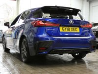 USED 2018 18 LEXUS CT 1.8 200h F Sport Hatchback 5dr Petrol Hybrid CVT Euro 6 (s/s) (136 ps) SAT NAV PART LEATHER INTERIOR HEATD SEATS REAR VIEW CAMERA CRUISE CONTROL PARKING SENSORS FULL LEXUS SERVICE LEXUS WARRANTY TILL JUNE 2028