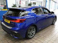 USED 2018 18 LEXUS CT 1.8 200h F Sport Hatchback 5dr Petrol Hybrid CVT Euro 6 (s/s) (136 ps) SAT NAV PART LEATHER INTERIOR HEATD SEATS REAR VIEW CAMERA CRUISE CONTROL PARKING SENSORS FULL LEXUS SERVICE LEXUS WARRANTY TILL JUNE 2028