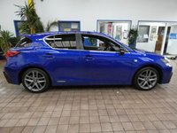 USED 2018 18 LEXUS CT 1.8 200h F Sport Hatchback 5dr Petrol Hybrid CVT Euro 6 (s/s) (136 ps) SAT NAV PART LEATHER INTERIOR HEATD SEATS REAR VIEW CAMERA CRUISE CONTROL PARKING SENSORS FULL LEXUS SERVICE LEXUS WARRANTY TILL JUNE 2028