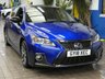 USED 2018 18 LEXUS CT 1.8 200h F Sport Hatchback 5dr Petrol Hybrid CVT Euro 6 (s/s) (136 ps) SAT NAV PART LEATHER INTERIOR HEATD SEATS REAR VIEW CAMERA CRUISE CONTROL PARKING SENSORS FULL LEXUS SERVICE LEXUS WARRANTY TILL JUNE 2028