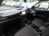 USED 2022 72 VOLKSWAGEN T-CROSS 1.0 TSI SEL 5d 110 S/S 1 OWNER, FULL VW SERVICE HISTORY, SAT NAV, APP-CONNECT FOR APPLE WIRELESS APPLE CARPLAY/ANDROID AUTO, DIGITAL COCKPIT, FRONT & REAR PARKING SENSORS WITH DISPLAY, LANE ASSIST, ADAPTIVE CRUISE CONTROL & SPEED LIMITER, REAR TRAFFIC ALERT, BLIND SPOT MONITOR, UPGRADE LIGHT & SIGHT PACK, DAB RADIO, BLUETOOTH PHONE & MUSIC, LED DAYTIME RUNNING LIGHTS, MANUAL 6 SPEED, 17 INCH ALLOYS, PRIVACY GLASS, LEATHER FLAT BOTTOM MFSW, FRONT ARM REST, CLIMATE CONTROL, 4x USB C PORTS, PART LEATHER INTERIOR, ISO FIX