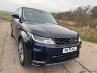 USED 2021 71 LAND ROVER RANGE ROVER SPORT 2.0 P400e 13.1kWh GPF Autobiography Dynamic SUV 5dr Petrol Plug-in Hybrid Auto 4WD Euro 6 (s/s) (404 ps) FULLY LOADED AUTOBIOGRAPHY MODEL + VAT QUALIFYING CAR + 1 OWNER FROM NEW + HEATED & COOLED FRONT SEATS WITH HEATED REAR SEATS + ELECTRIC SLIDING PAN ROOF + FRONT CENTRE CONSOLE REFRIGERATOR + MERIDIAN SOUND SYSTEM + APPLE CARPLAY/ANDROID AUTO + ALCANTARA HEAD LINING + HEATED STEERING WHEEL + 22-WAY ELECTRIC MEMORY FRONT SEATS + COLOURED REVERSING CAMERA WITH FRONT & REAR PARKING SENSORS + PRO NAV + BLUETOOTH WITH USB C & USB CHARGING PORTS + PRIVACY GLASS + 21' GLOSS SILVER DIAMOND CUT ALLOYS