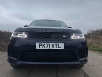 USED 2021 71 LAND ROVER RANGE ROVER SPORT 2.0 P400e 13.1kWh GPF Autobiography Dynamic SUV 5dr Petrol Plug-in Hybrid Auto 4WD Euro 6 (s/s) (404 ps) FULLY LOADED AUTOBIOGRAPHY MODEL + VAT QUALIFYING CAR + 1 OWNER FROM NEW + HEATED & COOLED FRONT SEATS WITH HEATED REAR SEATS + ELECTRIC SLIDING PAN ROOF + FRONT CENTRE CONSOLE REFRIGERATOR + MERIDIAN SOUND SYSTEM + APPLE CARPLAY/ANDROID AUTO + ALCANTARA HEAD LINING + HEATED STEERING WHEEL + 22-WAY ELECTRIC MEMORY FRONT SEATS + COLOURED REVERSING CAMERA WITH FRONT & REAR PARKING SENSORS + PRO NAV + BLUETOOTH WITH USB C & USB CHARGING PORTS + PRIVACY GLASS + 21' GLOSS SILVER DIAMOND CUT ALLOYS