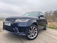 USED 2021 71 LAND ROVER RANGE ROVER SPORT 2.0 P400e 13.1kWh GPF Autobiography Dynamic SUV 5dr Petrol Plug-in Hybrid Auto 4WD Euro 6 (s/s) (404 ps) FULLY LOADED AUTOBIOGRAPHY MODEL + VAT QUALIFYING CAR + 1 OWNER FROM NEW + HEATED & COOLED FRONT SEATS WITH HEATED REAR SEATS + ELECTRIC SLIDING PAN ROOF + FRONT CENTRE CONSOLE REFRIGERATOR + MERIDIAN SOUND SYSTEM + APPLE CARPLAY/ANDROID AUTO + ALCANTARA HEAD LINING + HEATED STEERING WHEEL + 22-WAY ELECTRIC MEMORY FRONT SEATS + COLOURED REVERSING CAMERA WITH FRONT & REAR PARKING SENSORS + PRO NAV + BLUETOOTH WITH USB C & USB CHARGING PORTS + PRIVACY GLASS + 21' GLOSS SILVER DIAMOND CUT ALLOYS