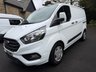 USED 2020 70 FORD TRANSIT CUSTOM 1.0 340 EcoBoost 13.6kWh Trend Panel Van 5dr Petrol Plug-in Hybrid Auto L1 H1 Euro 6 (126 ps) 1 Owner, Full FORD Dealer History, Huge Spec, Auto, Plug in Hybrid. Air Con, Sat Nav.