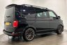 USED 2018 18 VOLKSWAGEN TRANSPORTER 2.0 BiTDI T32 BlueMotion Tech Highline Kombi Double Cab 5dr Diesel Manual FWD SWB Euro 6 (s/s) (204 ps) ABT Aerodynamic Body Styling, Side Bars, Alloy Wheels, Night Heater, Solar Roof Panel, 240 Volt Hook up, Rock "n" Roll Fold Flat Bed, 5 Belted Seats, R Design Heated Front Seats , Leather / Alcantara Upholstery