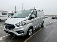 USED 2022 22 FORD TRANSIT CUSTOM 2.0 300 EcoBlue Limited Panel Van 5dr Diesel Manual L1 H1 Euro 6 (s/s) (130 ps) 
