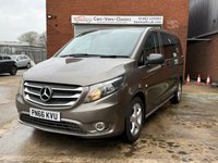 USED 2016 66 MERCEDES-BENZ VITO 2.1 119 CDI BlueTEC Sport Crew Van Double Cab 5dr Diesel G-Tronic+ RWD L1 Euro 6 (s/s) (190 ps) 6 Months Warranty Included