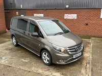 USED 2016 66 MERCEDES-BENZ VITO 2.1 119 CDI BlueTEC Sport Crew Van Double Cab 5dr Diesel G-Tronic+ RWD L1 Euro 6 (s/s) (190 ps) 6 Months Warranty Included