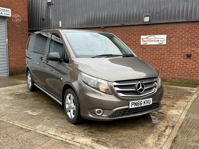2016 66 Mercedes-Benz Vito 2.1 119 CDI BlueTEC Sport Crew Van Double Cab 5dr Diesel G-Tronic+ RWD L1 Euro 6 (s/s) (190 ps)