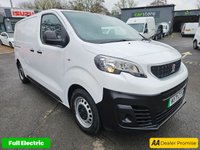 USED 2021 71 PEUGEOT E-EXPERT E 1200 75kWh Professional MWB electric panel van, 53,600 miles, Automatic, Air Con, Bluetooth, DAB. Final price plus VAT @ 20%! The Peugeot e-Expert e 1200 Professional is a 2021 model, boasting a robust and reliable design. This electric van is powered by a 75 kWh battery, providing a maximum range of 211 miles on a single charge. The e-Expert e 1200 Professional is a Professional trim, equipped with a range of standard features, including a 6-speed automatic transmission and a medium wheelbase. With a full service history, this van has been well-maintained, with the last service carried out on 04 September 2023, at a m