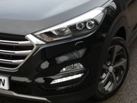 USED 2016 16 HYUNDAI TUCSON 1.6 T-GDi Premium SE 5d 4WD 177 S/S  PAN ROOF, SAT NAV, REAR CAMERA, FULL LEATHER, HEATED FRONT & REAR SEATS, VENTILATED FRONT SEATS, HEATED STEERING WHEEL, ELECTRIC TAILGATE, TOW BAR, ELECTRIC FRONT SEATS, FRONT & REAR PARKING SENSORS, BLIND SPOT MONITOR, LANE KEEP ASSIST, DAB RADIO, BLUETOOTH, MANUAL 6 SPEED, 4X4, LED LIGHTS, 19 INCH ALLOYS, PRIVACY GLASS, KEYLESS ENTRY, CRUISE CONTROL & SPEED LIMITER, RAIN & LIGHT SENSORS, FOLDING MIRRORS, CLIMATE CONTROL, AUX & USB, ISO FIX, ILLUMINATING VANITY MIRRORS, GOOD SERVICE HISTORY