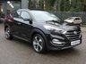 USED 2016 16 HYUNDAI TUCSON 1.6 T-GDi Premium SE 5d 4WD 177 S/S  PAN ROOF, SAT NAV, REAR CAMERA, FULL LEATHER, HEATED FRONT & REAR SEATS, VENTILATED FRONT SEATS, HEATED STEERING WHEEL, ELECTRIC TAILGATE, TOW BAR, ELECTRIC FRONT SEATS, FRONT & REAR PARKING SENSORS, BLIND SPOT MONITOR, LANE KEEP ASSIST, DAB RADIO, BLUETOOTH, MANUAL 6 SPEED, 4X4, LED LIGHTS, 19 INCH ALLOYS, PRIVACY GLASS, KEYLESS ENTRY, CRUISE CONTROL & SPEED LIMITER, RAIN & LIGHT SENSORS, FOLDING MIRRORS, CLIMATE CONTROL, AUX & USB, ISO FIX, ILLUMINATING VANITY MIRRORS, GOOD SERVICE HISTORY