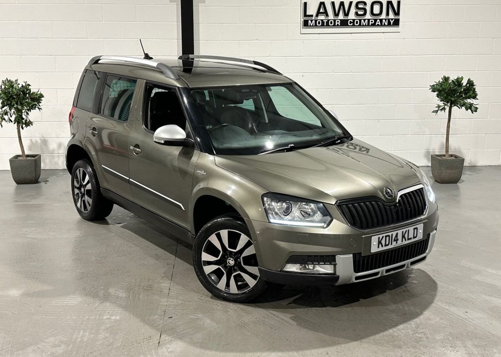 USED 2014 14 SKODA YETI 2.0 TDI Laurin & Klement Outdoor 5dr Diesel DSG 4WD Euro 5 (140 ps) 