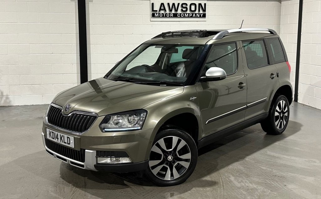 USED 2014 14 SKODA YETI 2.0 TDI Laurin & Klement Outdoor 5dr Diesel DSG 4WD Euro 5 (140 ps) 