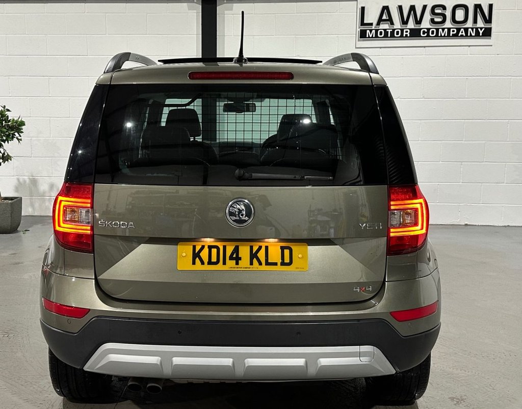 USED 2014 14 SKODA YETI 2.0 TDI Laurin & Klement Outdoor 5dr Diesel DSG 4WD Euro 5 (140 ps) 