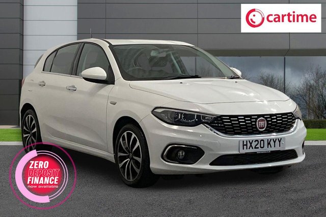 2020 Fiat Tipo 1.4 T-Jet Lounge Hatchback 5dr Petrol Manual Euro 6 (s/s) (120 bhp) Rear Parking Camera, Rear Parking Sensors, Android Auto / Apple CarPlay, Touchscreen, 17In Alloys 2020 photo