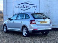 USED 2018 68 SKODA RAPID SPACEBACK 1.0 TSI SE Tech Hatchback 5dr Petrol Manual Euro 6 (s/s) (95 ps) www.suffolkcarcentre.co.uk - Located at Lowestoft