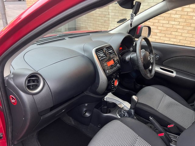 2017 NISSAN MICRA 2017 1.2 Acenta Hatchback 5dr Petrol Manual Euro 6 (80 ps) - Photo 10