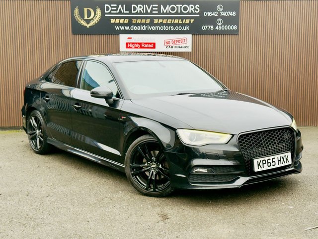 2015 S Audi A3 2.0 TDI S line Saloon 4dr Diesel Manual Euro 6 (s/s) (Nav) (150 ps)