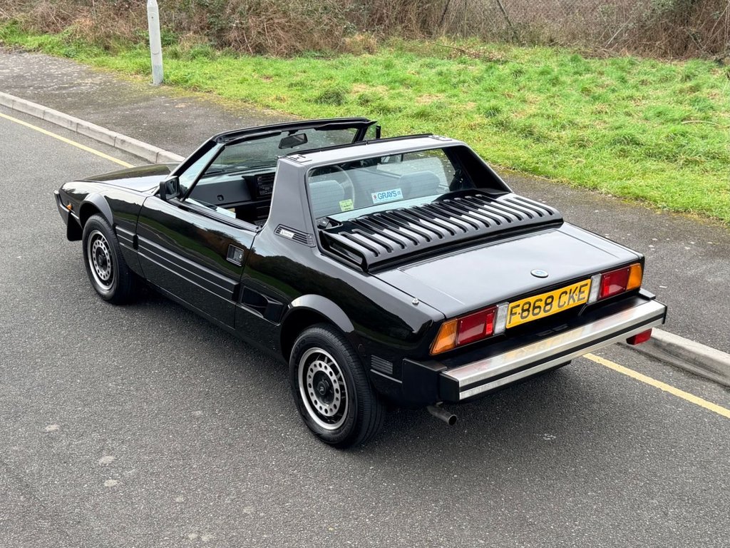 USED 1988 F FIAT X1/9 1500cc // Bertone 2d Convertible // 85 BHP // px swap 