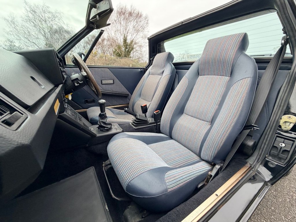 USED 1988 F FIAT X1/9 1500cc // Bertone 2d Convertible // 85 BHP // px swap 