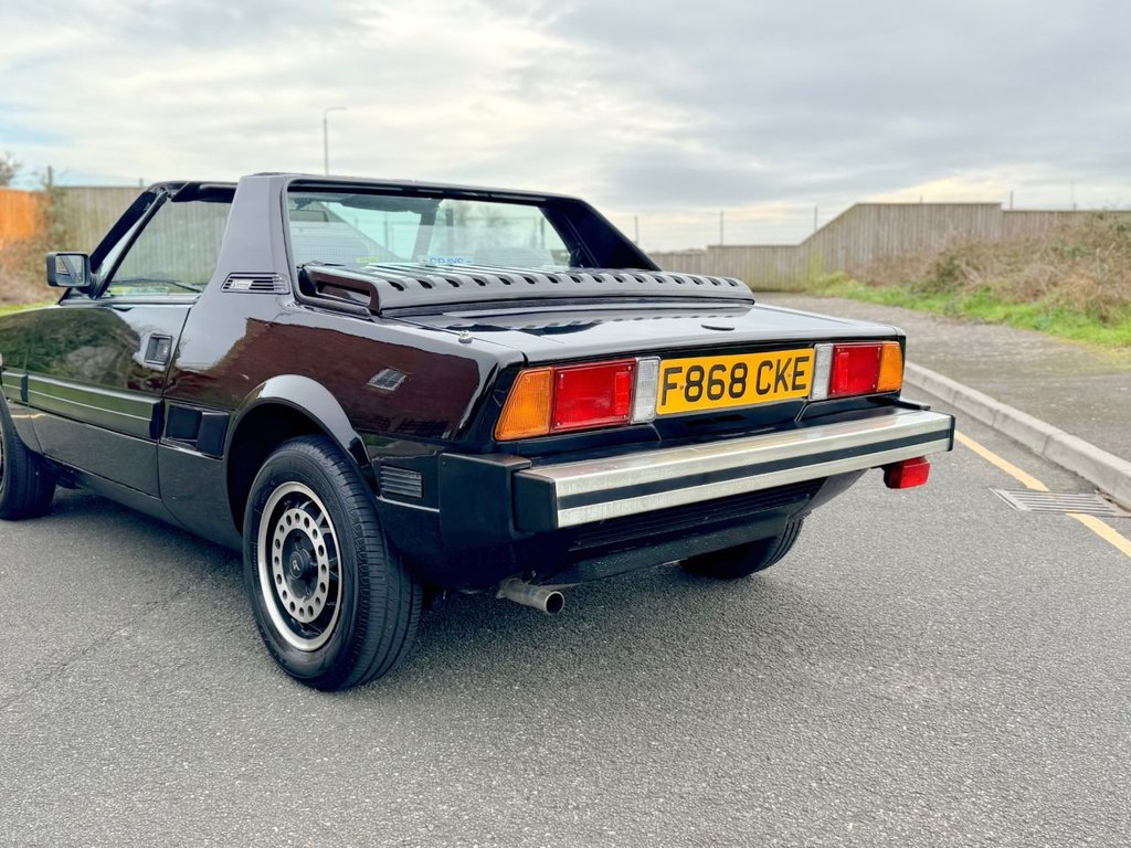 USED 1988 F FIAT X1/9 1500cc // Bertone 2d Convertible // 85 BHP // px swap 