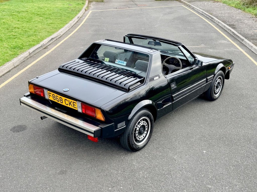 USED 1988 F FIAT X1/9 1500cc // Bertone 2d Convertible // 85 BHP // px swap 