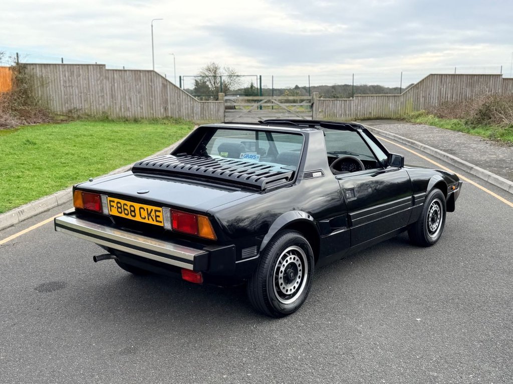 USED 1988 F FIAT X1/9 1500cc // Bertone 2d Convertible // 85 BHP // px swap 