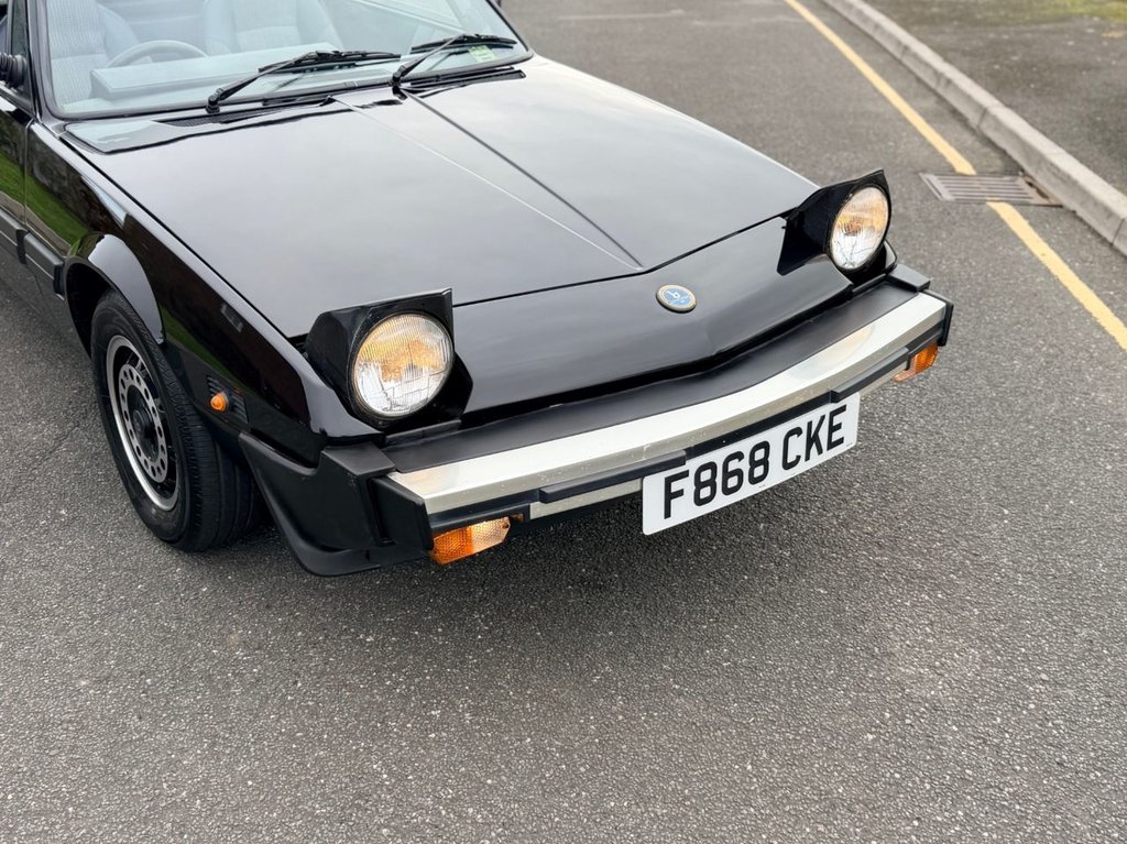 USED 1988 F FIAT X1/9 1500cc // Bertone 2d Convertible // 85 BHP // px swap 