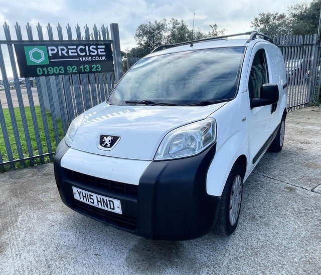2015 15 Peugeot Bipper 1.3 HDi Professional Panel Van 3dr Diesel Manual FWD L1 H1 (119 g/km, 75 bhp)