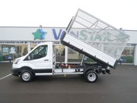USED 2025 25 FORD TRANSIT 470 RWD 2.0 EBL 130 BHP L2 MEDIUM TWIN WHEEL CAGED TIPPER  CAGED TIPPER | TWIN WHEELS | 470 WEIGHT