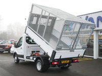 USED 2025 25 FORD TRANSIT 470 RWD 2.0 EBL 130 BHP L2 MEDIUM TWIN WHEEL CAGED TIPPER  CAGED TIPPER | TWIN WHEELS | 470 WEIGHT