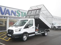 USED 2025 25 FORD TRANSIT 470 RWD 2.0 EBL 130 BHP L2 MEDIUM TWIN WHEEL CAGED TIPPER  CAGED TIPPER | TWIN WHEELS | 470 WEIGHT