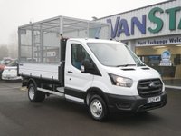 USED 2025 25 FORD TRANSIT 470 RWD 2.0 EBL 130 BHP L2 MEDIUM TWIN WHEEL CAGED TIPPER  CAGED TIPPER | TWIN WHEELS | 470 WEIGHT