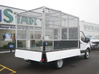 USED 2025 25 FORD TRANSIT 470 RWD 2.0 EBL 130 BHP L2 MEDIUM TWIN WHEEL CAGED TIPPER  CAGED TIPPER | TWIN WHEELS | 470 WEIGHT