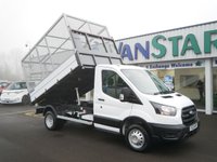 USED 2025 25 FORD TRANSIT 470 RWD 2.0 EBL 130 BHP L2 MEDIUM TWIN WHEEL CAGED TIPPER  CAGED TIPPER | TWIN WHEELS | 470 WEIGHT