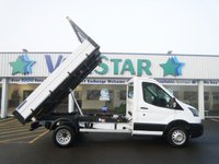 USED 2025 25 FORD TRANSIT 470 RWD 2.0 EBL 130 BHP L2 MEDIUM TWIN WHEEL TIPPER  TIPPER | TWIN REAR WHEELS | 470 WEIGHT