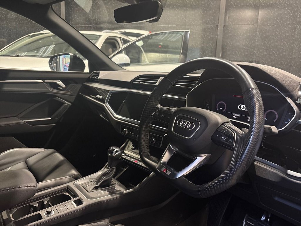 USED 2023 23 AUDI Q3 2.0 TFSI 40 Black Edition Sportback 5dr Petrol S Tronic quattro Euro 6 (s/s) (190 ps) AUDI WARRANTY|COMFORT & SOUND
