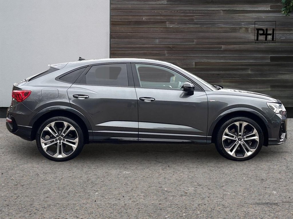 USED 2023 23 AUDI Q3 2.0 TFSI 40 Black Edition Sportback 5dr Petrol S Tronic quattro Euro 6 (s/s) (190 ps) AUDI WARRANTY|COMFORT & SOUND