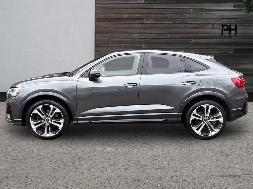 USED 2023 23 AUDI Q3 2.0 TFSI 40 Black Edition Sportback 5dr Petrol S Tronic quattro Euro 6 (s/s) (190 ps) AUDI WARRANTY|COMFORT & SOUND