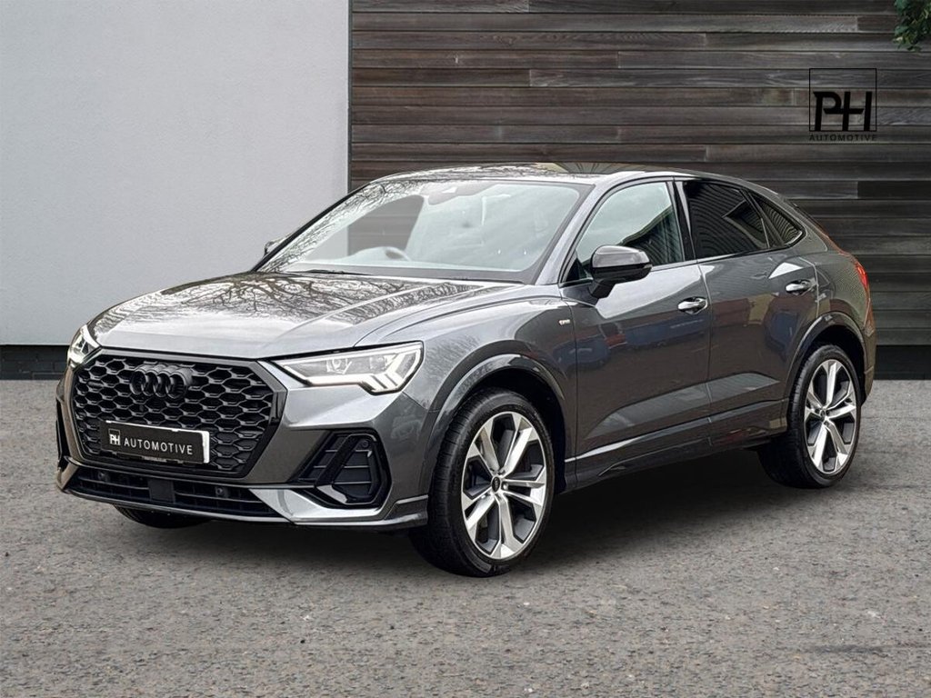USED 2023 23 AUDI Q3 2.0 TFSI 40 Black Edition Sportback 5dr Petrol S Tronic quattro Euro 6 (s/s) (190 ps) AUDI WARRANTY|COMFORT & SOUND